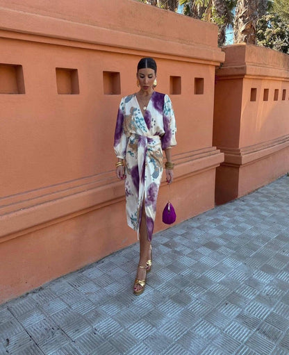 Set maxi Cici Tie Dye – Eleganza in due pezzi e look estivo alla moda | L'Amsterdam di Becker