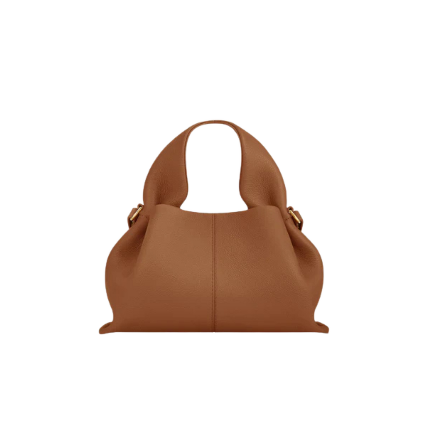 Inara™ Handtasche – Skulpturale Tasche aus veganem Leder mit goldenen Akzenten | Becker's Amsterdam™