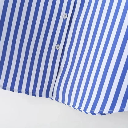 Women's Verona Striped Blouse – Stylish &amp; Comfortable | Becker's Amsterdam