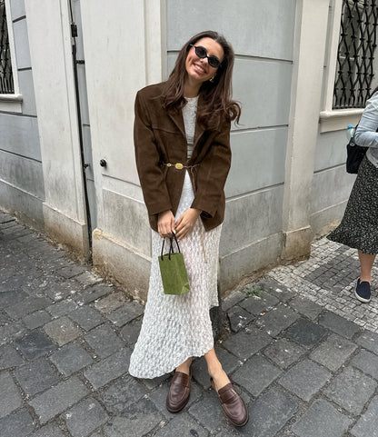 Suede Vogue Blazer™ – Luxury Suede Blazer Women | Becker's Amsterdam