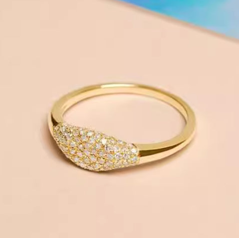 Becker's Amsterdam™ - Oisterwijk Chique Zirkonia Ring Voor Vrouwen