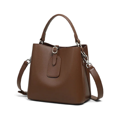 Becker's Amsterdam™- Stijvolle Karamel Bruine Handtas - Stylish Caramel Brown Handbag