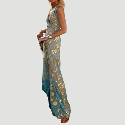 Stella Paillet dress - Flexible V -neck Mini with glitter decoration | Becker’s Amsterdam