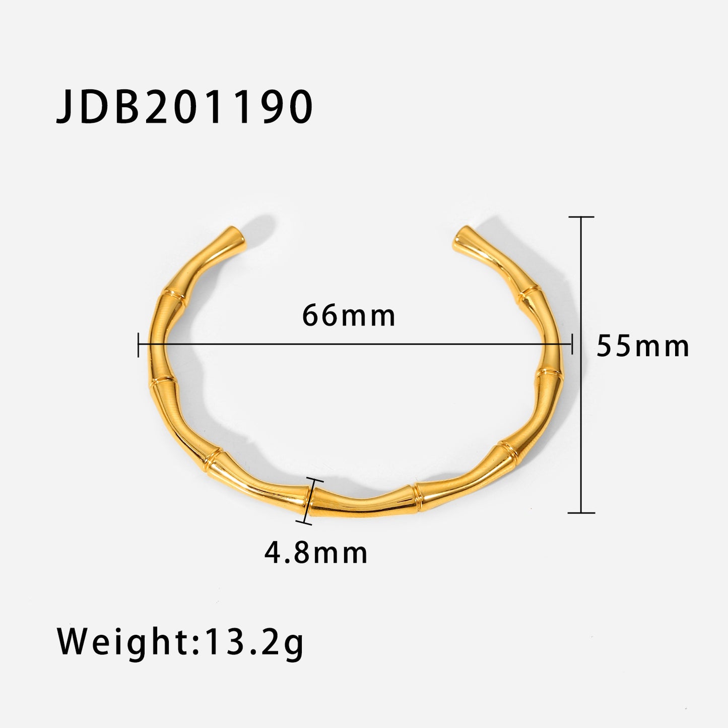 Beckers Amsterdam™ - Ohrid Guld Färgad Armband Av Rostfritt Stål