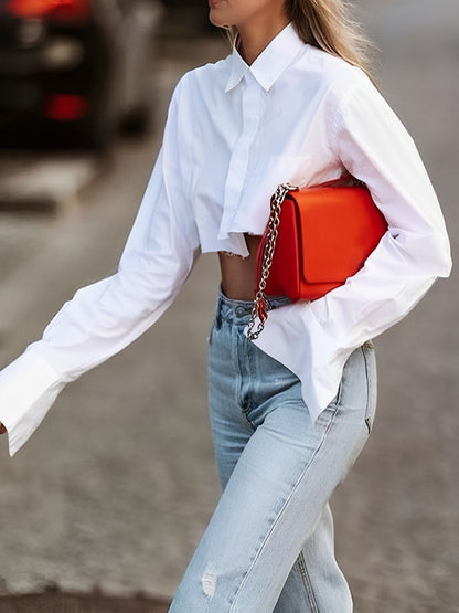 Cuttiva Cut Blouse – Modern Urban Shirt | Becker's Amsterdam