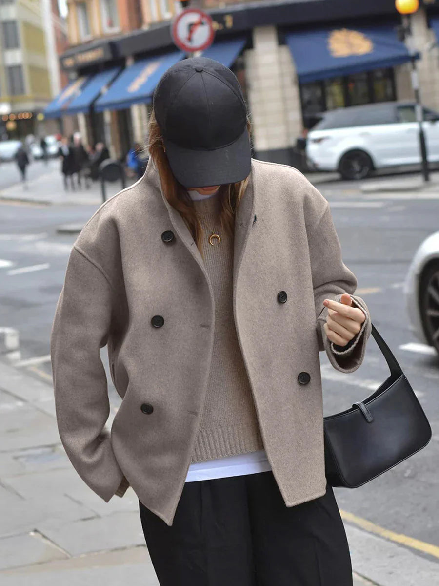 Maria Elegantní střední kabát pro ženy – nadčasový a stylový | Beckerův Amsterdam