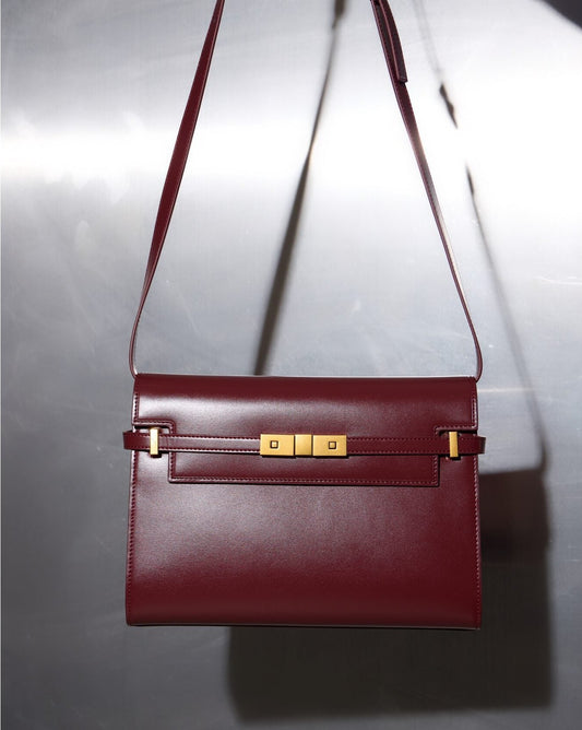 Burgundy handtas damestas crossbodytas schoudertas