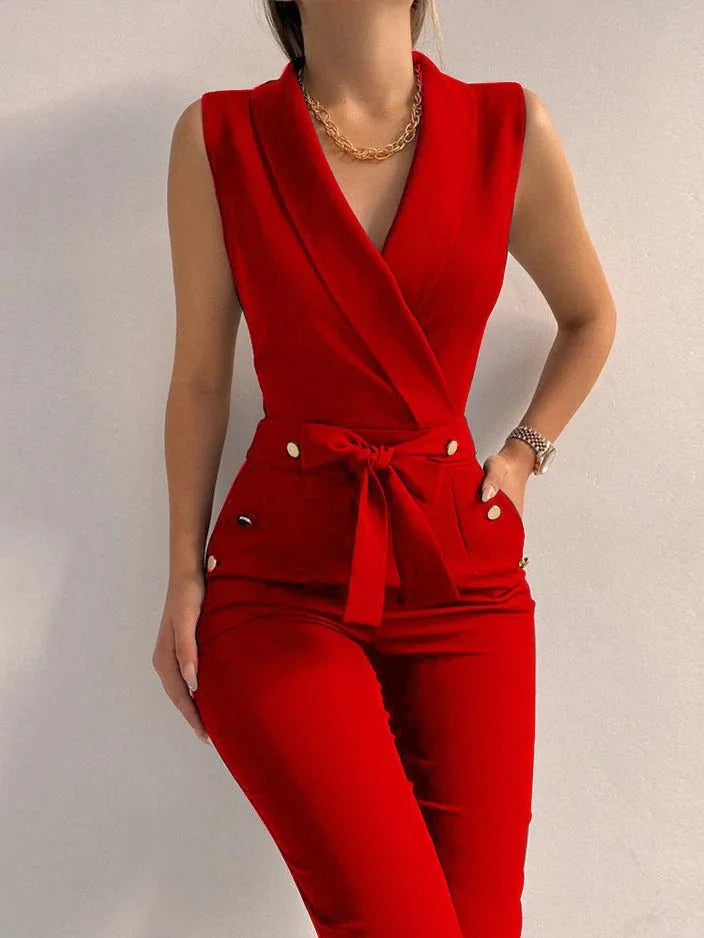 Lera Jumpsuit uden ærmer – tidløs elegance og behagelig pasform | Beckers Amsterdam