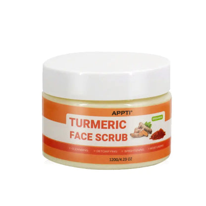 Korean Turmeric Skincare Set: Toner, Cream, Serum &amp; Scrub | Appti™