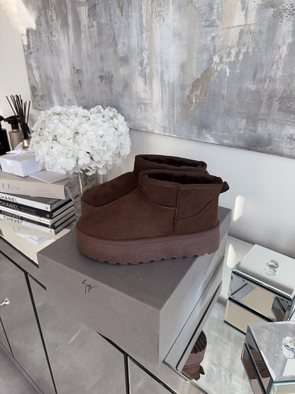Urban Edge Ankle Boots™ – Chestnut Brown Ankle Boots Women | Becker's Amsterdam