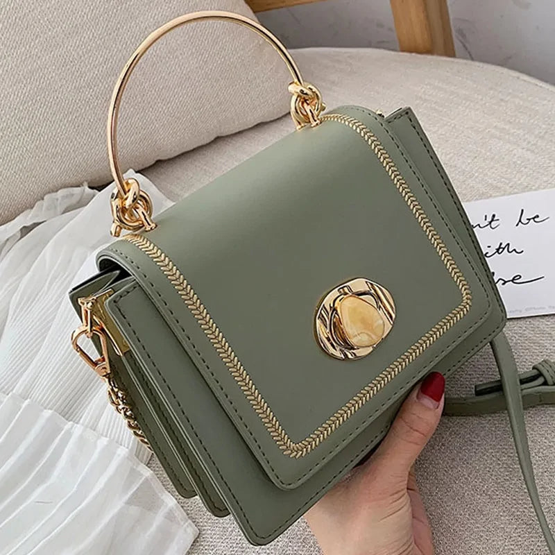 Damestas crossbody groen handtas Groene crossbodytas dames