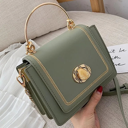 Damestas crossbody groen handtas Groene crossbodytas dames