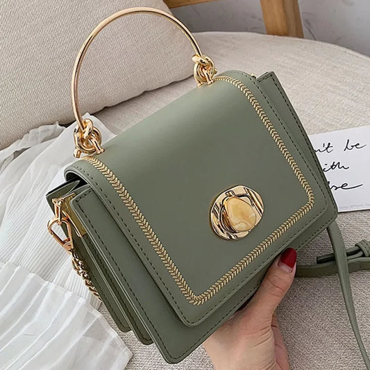 Damestas crossbody groen handtas Groene crossbodytas dames