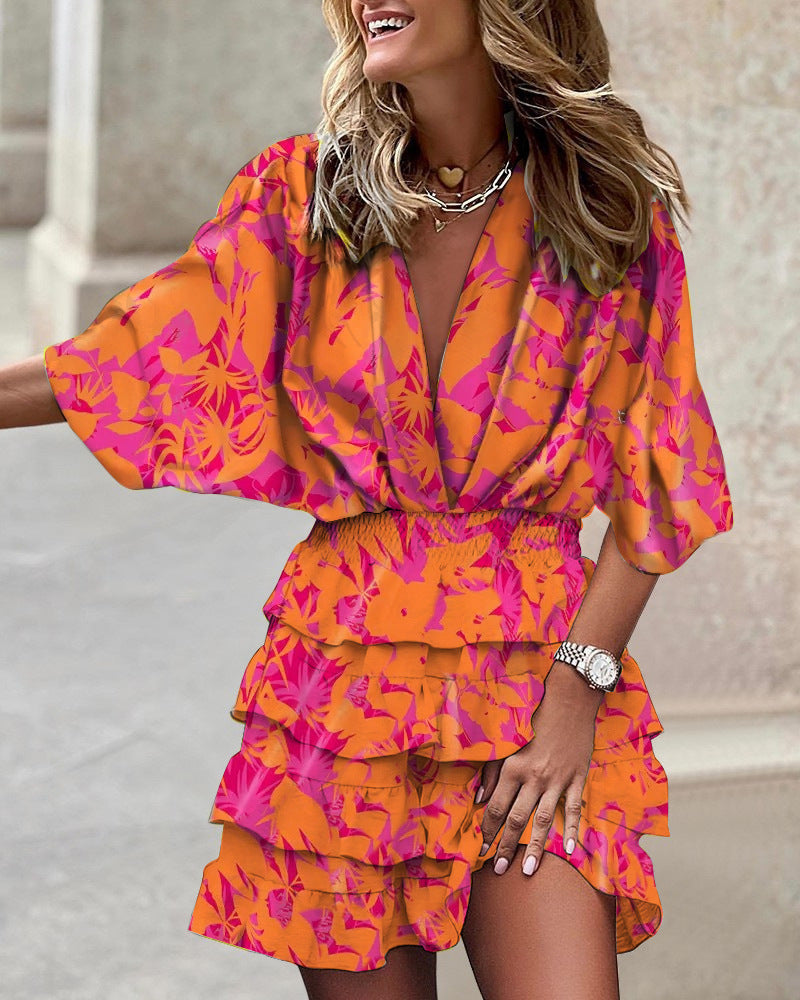 Yara Rainbow Dream Dress™ – Trendy Multicolor Summer Dress | Becker's Amsterdam