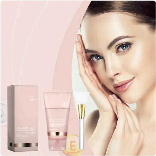 "K-Beauty Hydraterende Collageen Mask – Nachtmasker voor een stralende en gehydrateerde huid."
