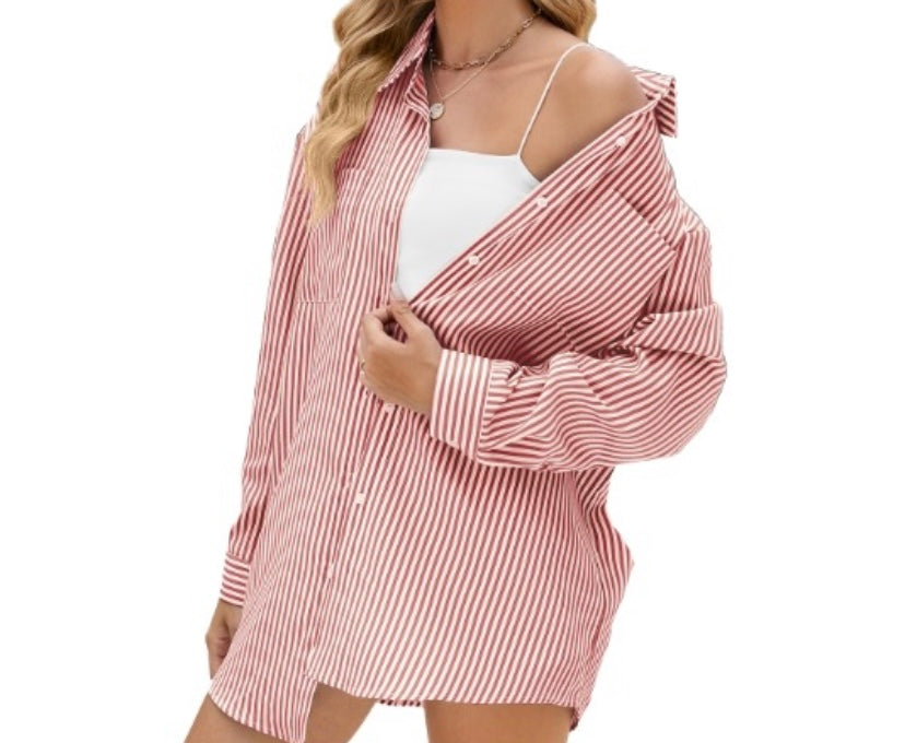 Women's Verona Striped Blouse – Stylish &amp; Comfortable | Becker's Amsterdam
