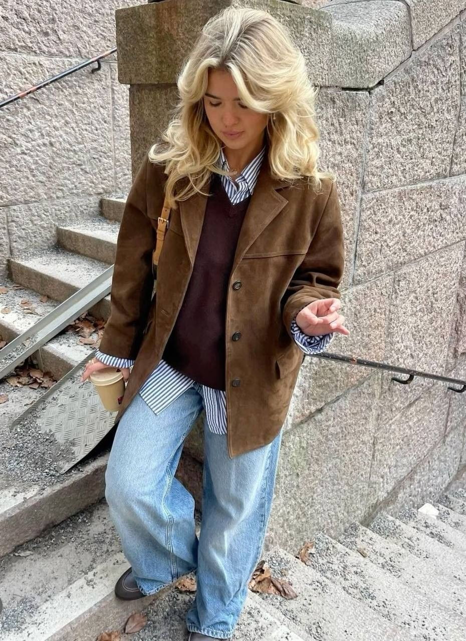 Suede Vogue Blazer™ – Luxury Suede Blazer Women | Becker's Amsterdam