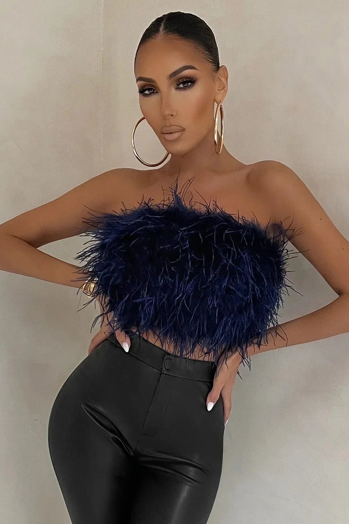 Featherlight Muse Top™ – Luxury Feather Top Women | Becker's Amsterdam