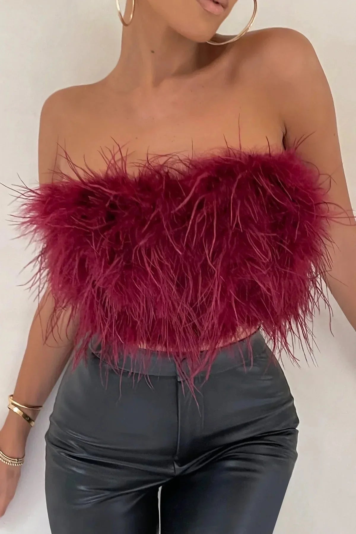 Featherlight Muse Top™ – Luxury Feather Top Women | Becker's Amsterdam