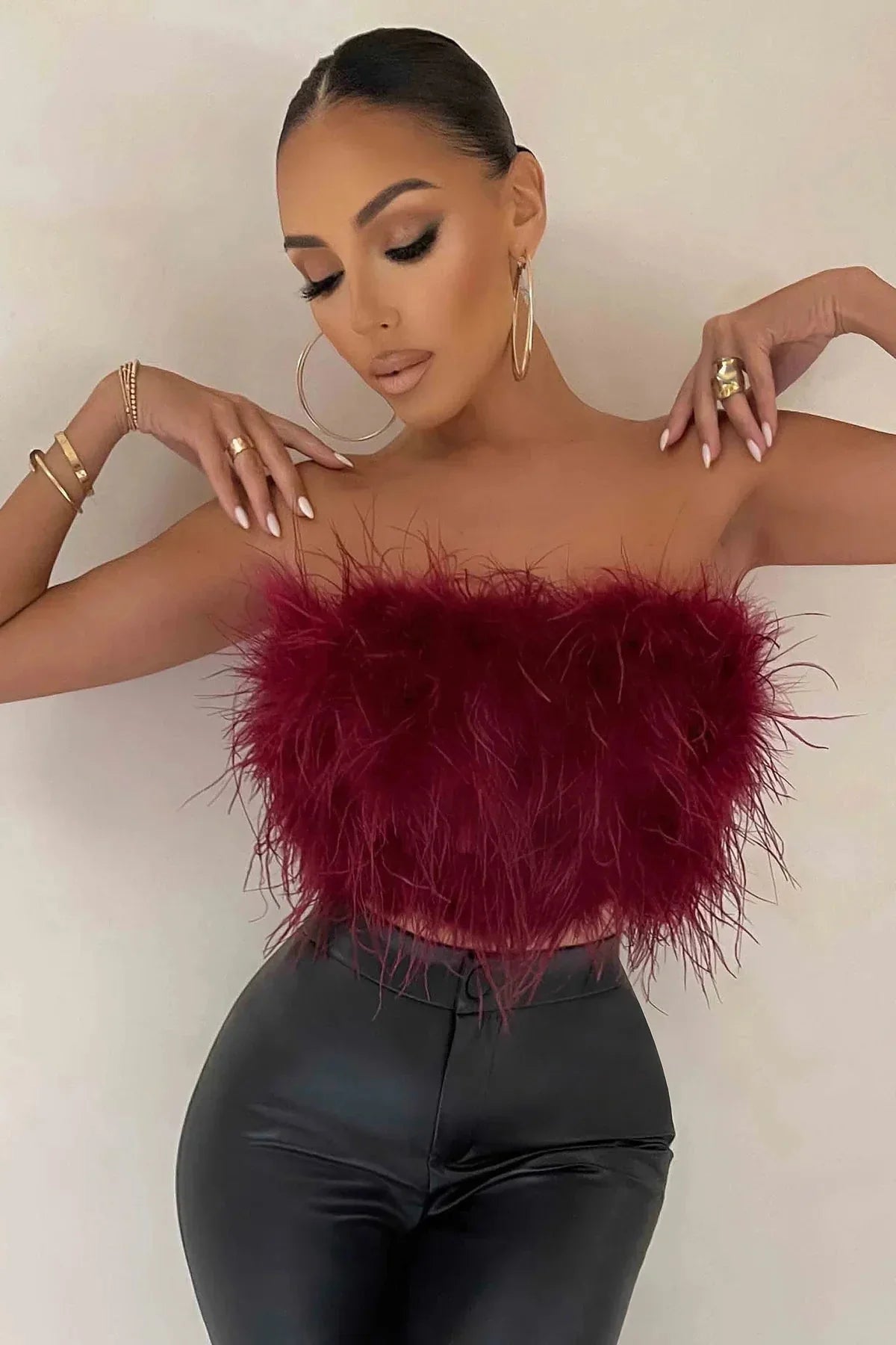 Featherlight Muse Top™ – Luxury Feather Top Women | Becker's Amsterdam
