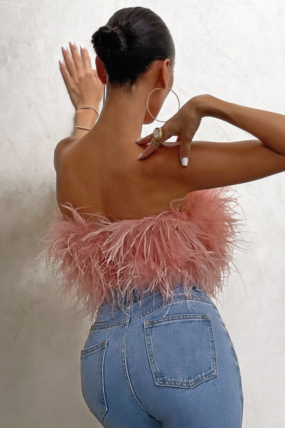 Featherlight Muse Top™ – Luxury Feather Top Women | Becker's Amsterdam