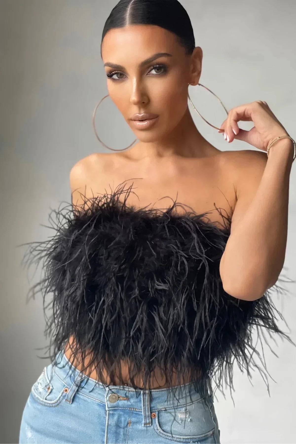 Featherlight Muse Top™ – Luxury Feather Top Women | Becker's Amsterdam