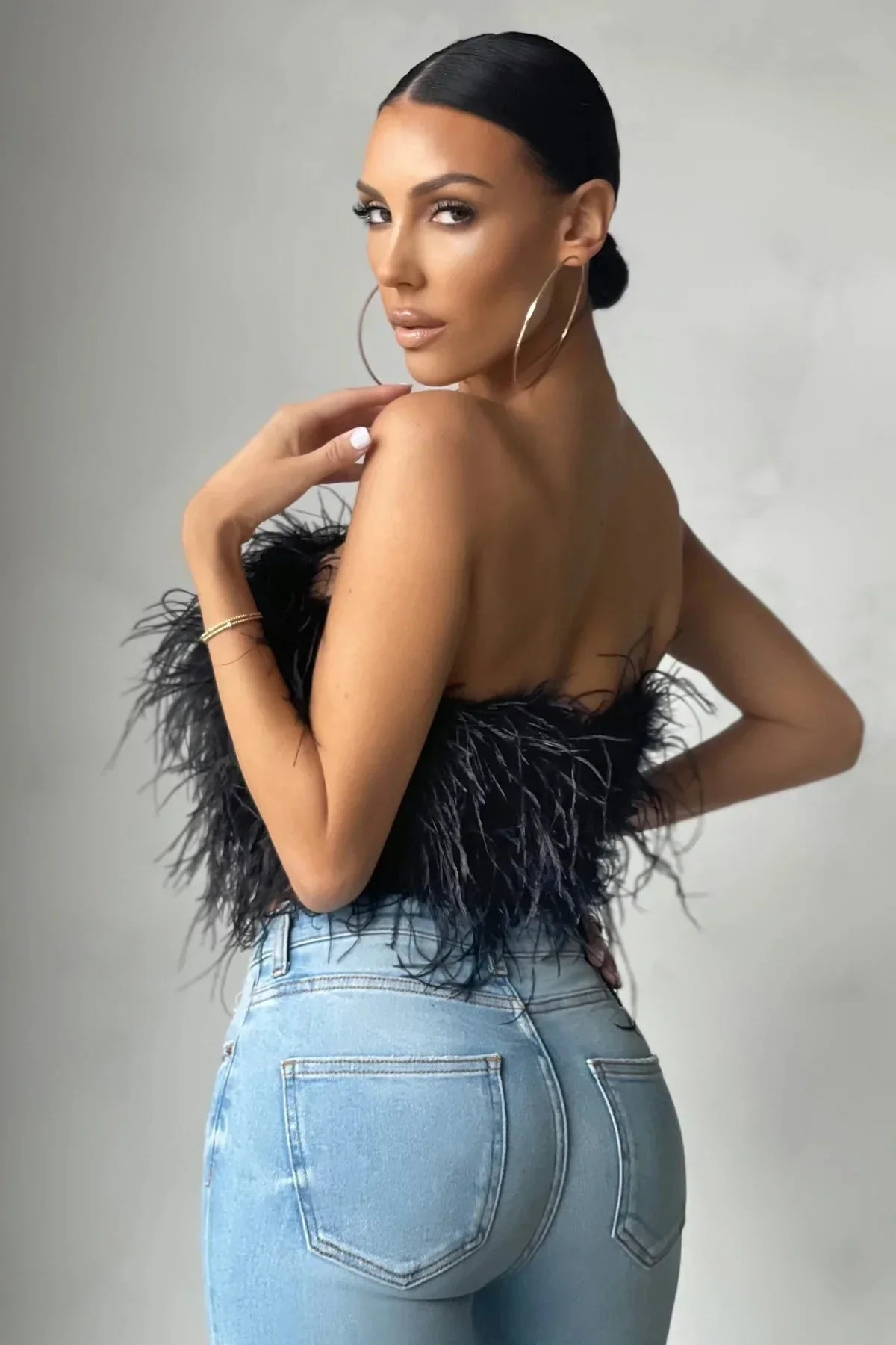 Featherlight Muse Top™ – Luxury Feather Top Women | Becker's Amsterdam