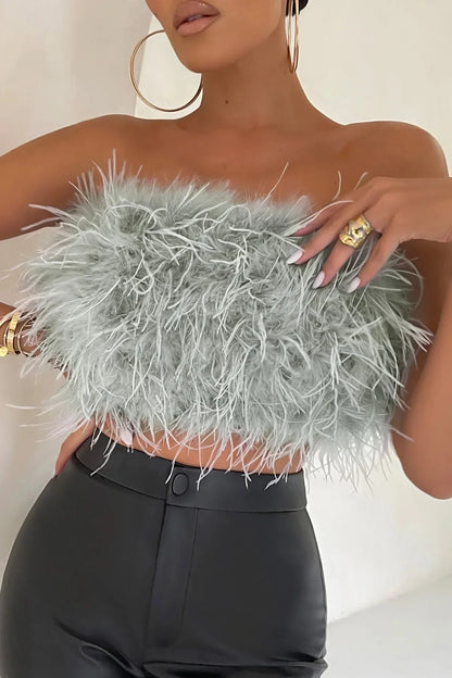 Featherlight Muse Top™ – Luxury Feather Top Women | Becker's Amsterdam