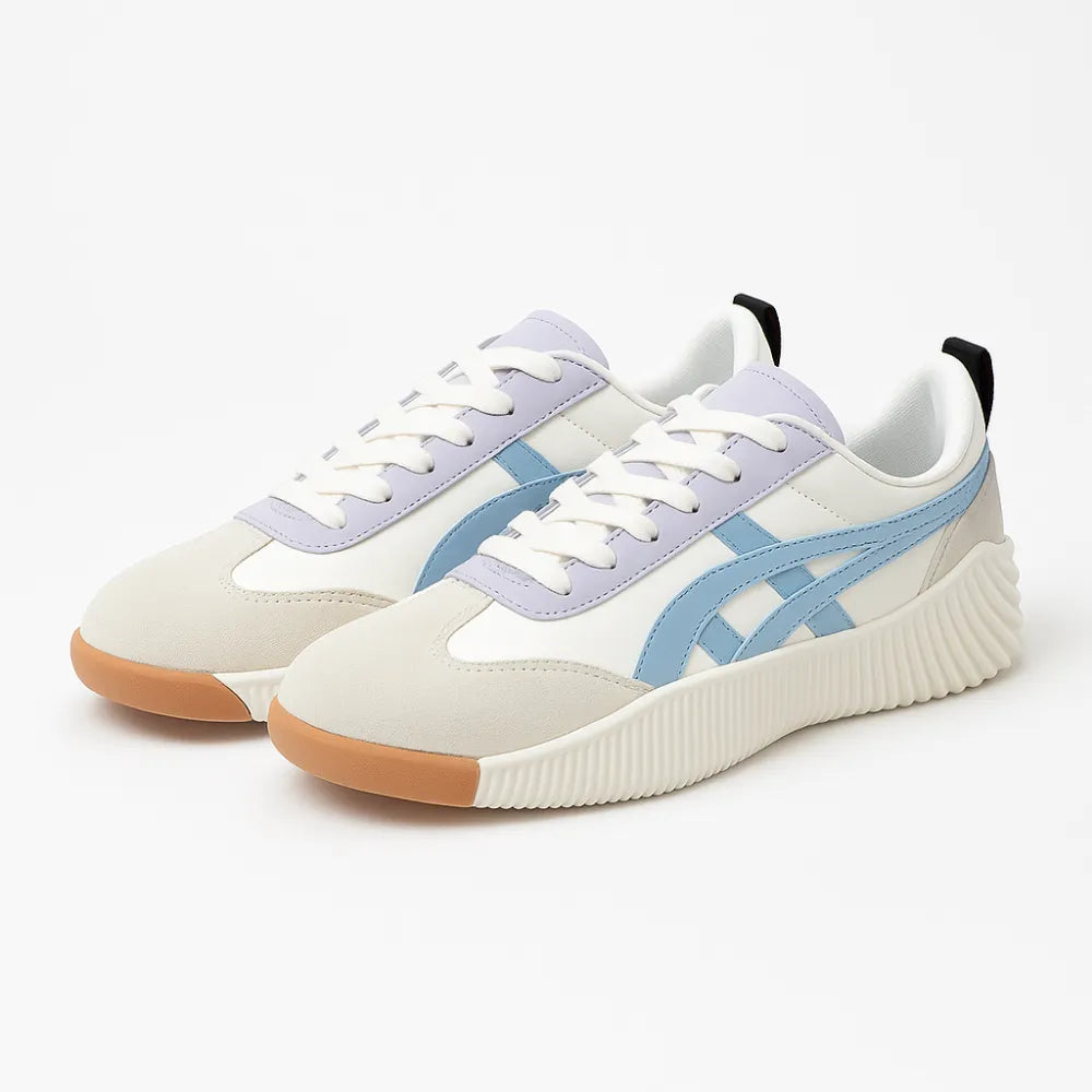 Lina Orthopedische Sneakers™ – paarse dames wandelschoenen met orthopedische ondersteuning van Becker’s Amsterdam