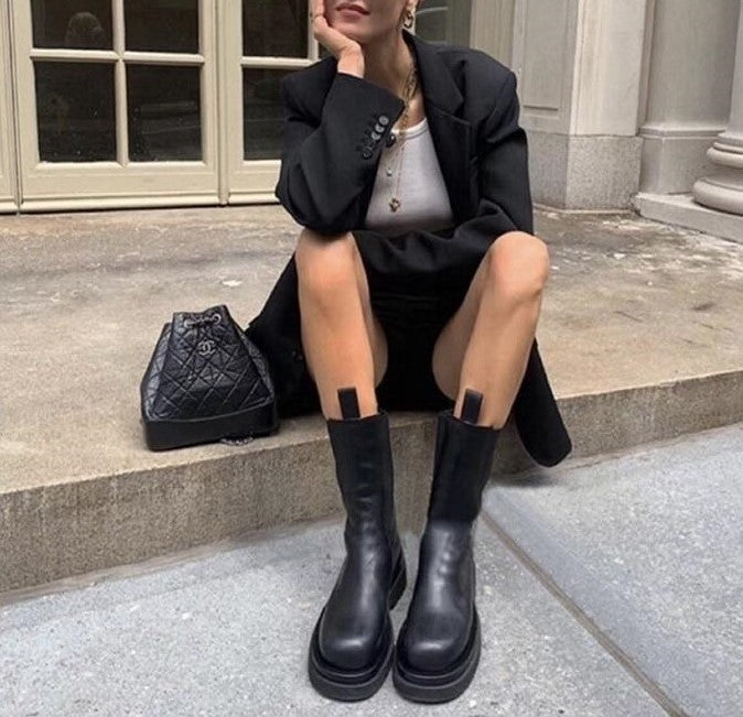 Luxe leren ankle boots dames – Camden Luxe Boots