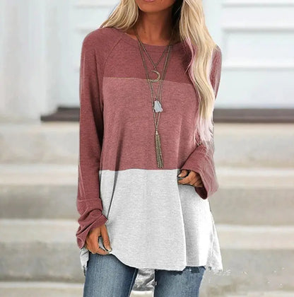 Tricolor sweater long sleeves - colorful & comfortable | Beckers Amsterdam ™