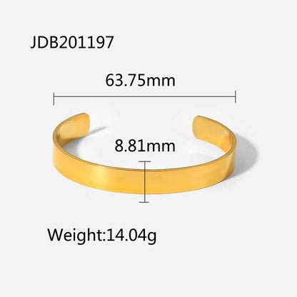 Beckers Amsterdam™ - Ohrid Guld Färgad Armband Av Rostfritt Stål