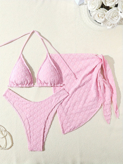 Figari Pink Bikini Set – Tredelad Beach Glamour & Luxury Fit | Beckers Amsterdam