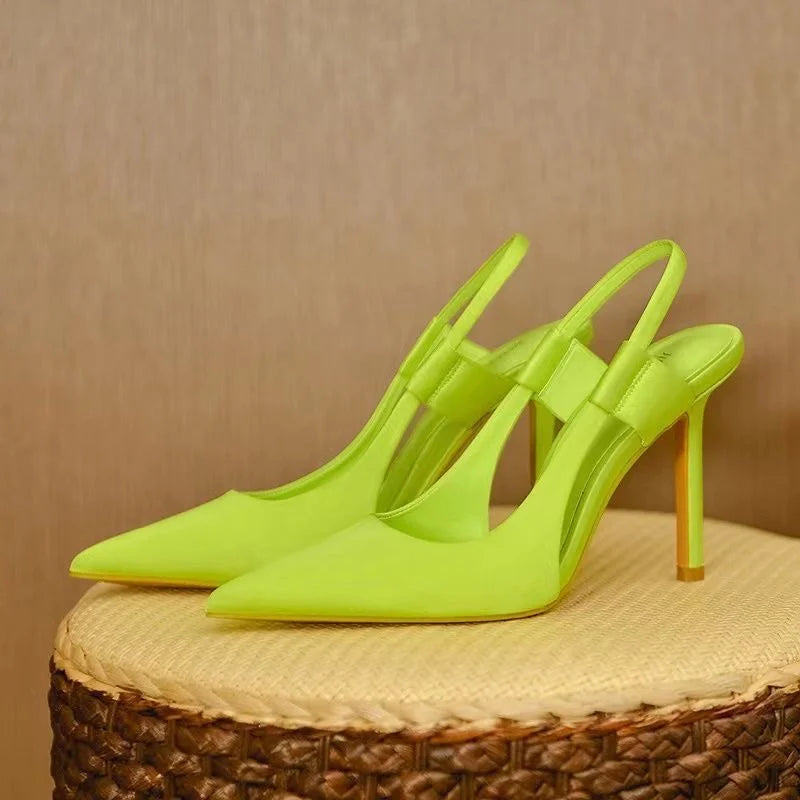 Mavelle | Pumps eleganti cu slingback cu vârf ascuțit pentru femei