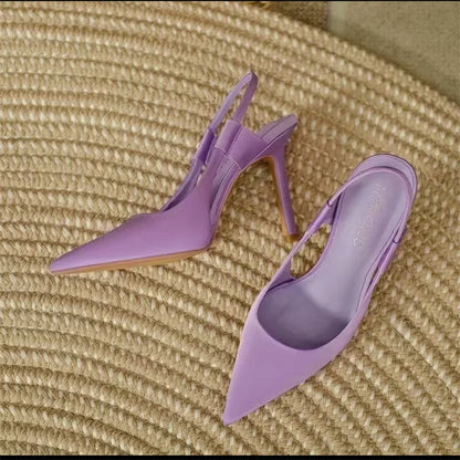 Mavelle | Pumps eleganti cu slingback cu vârf ascuțit pentru femei