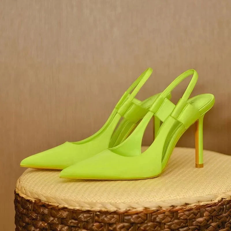 Mavelle | Pumps eleganti cu slingback cu vârf ascuțit pentru femei