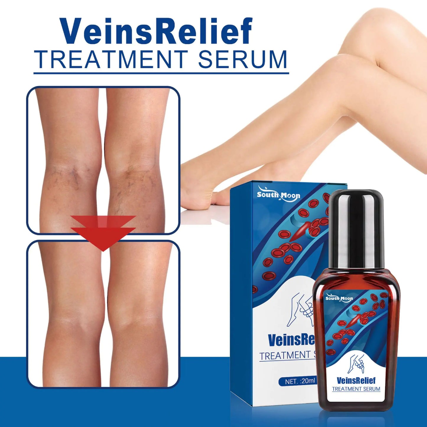 Südmondvene Reparaturserum für Beinbeschwerden