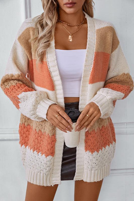 Harlequin Stripe Cardigan – Colored Knitted Vest | Becker's Amsterdam