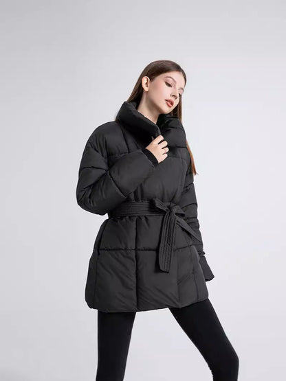 Vivienne Bow Coat™ – Women's Winter Coat with Tie Closure | Becker's Amsterdam