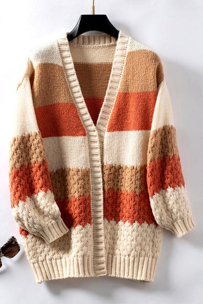 Harlequin Stripe Cardigan – Colored Knitted Vest | Becker's Amsterdam
