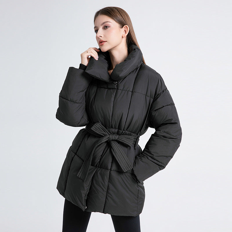 Vivienne Bow Coat™ – Women's Winter Coat with Tie Closure | Becker's Amsterdam