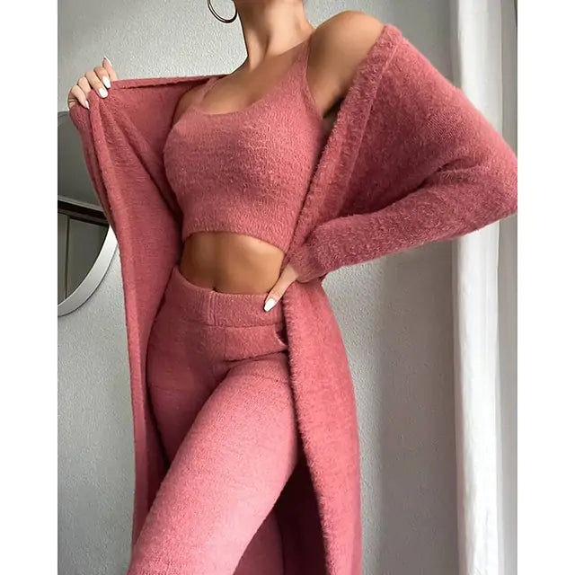 Becker's Amsterdam™ - Dublin Cardigan Pants &amp; Top Set Loungewear