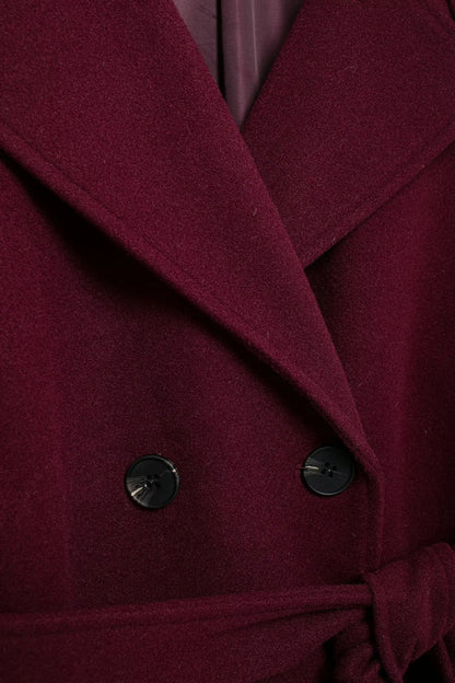 Burgundy Belle Coat™ – Luxury Women's Bordeaux Coat | Becker's Amsterdam