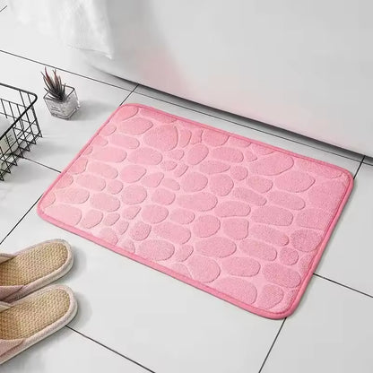 Rosa Anti-Rutsch Badematte 40x60 cm – sichere und bequeme Duschmatte