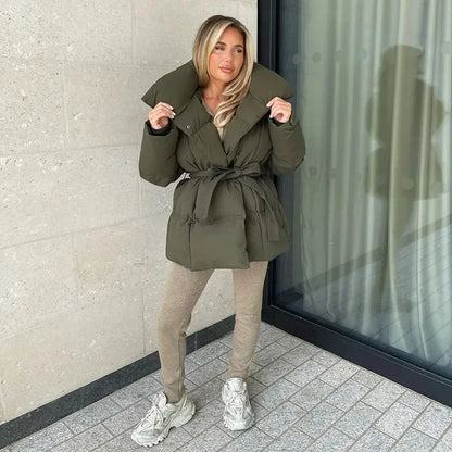 Becker's Amsterdam ™, giacca da donna imbottita Aurélie -Elegante cappotto invernale con slim fit | Becker Amsterdam