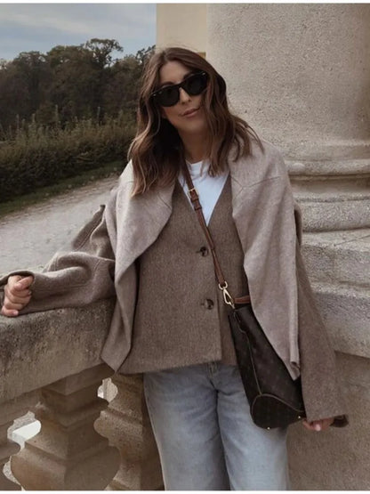 Sera Oversized Silhouette Blazer | Minimalistisk design – komfort og stil