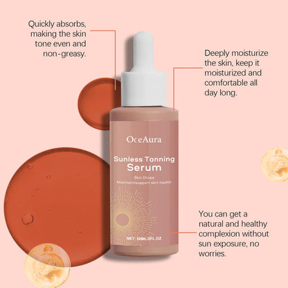 OceAura™ - GlowBoost Self-Tanning Serum