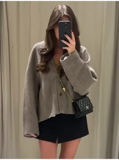 Sera Oversized Silhouette Blazer | Minimalistisk design – komfort og stil