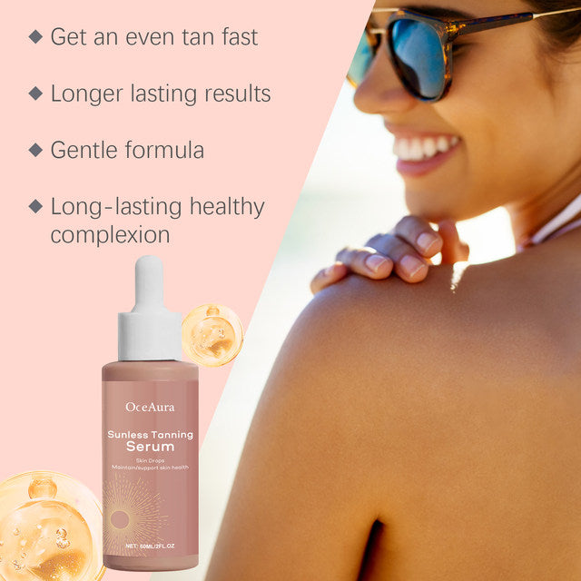 OceAura™ - GlowBoost Self-Tanning Serum