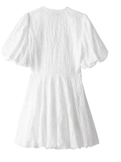 Becker's Amsterdam™ - Capri White Flannel Summer Dress